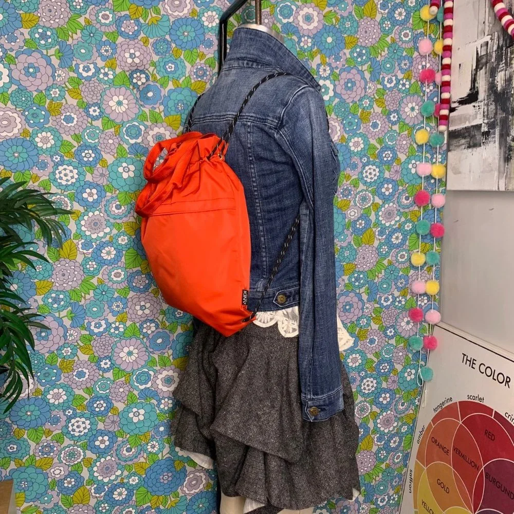 ANDI  Red The Cinch Backpack - Picture 8 of 14